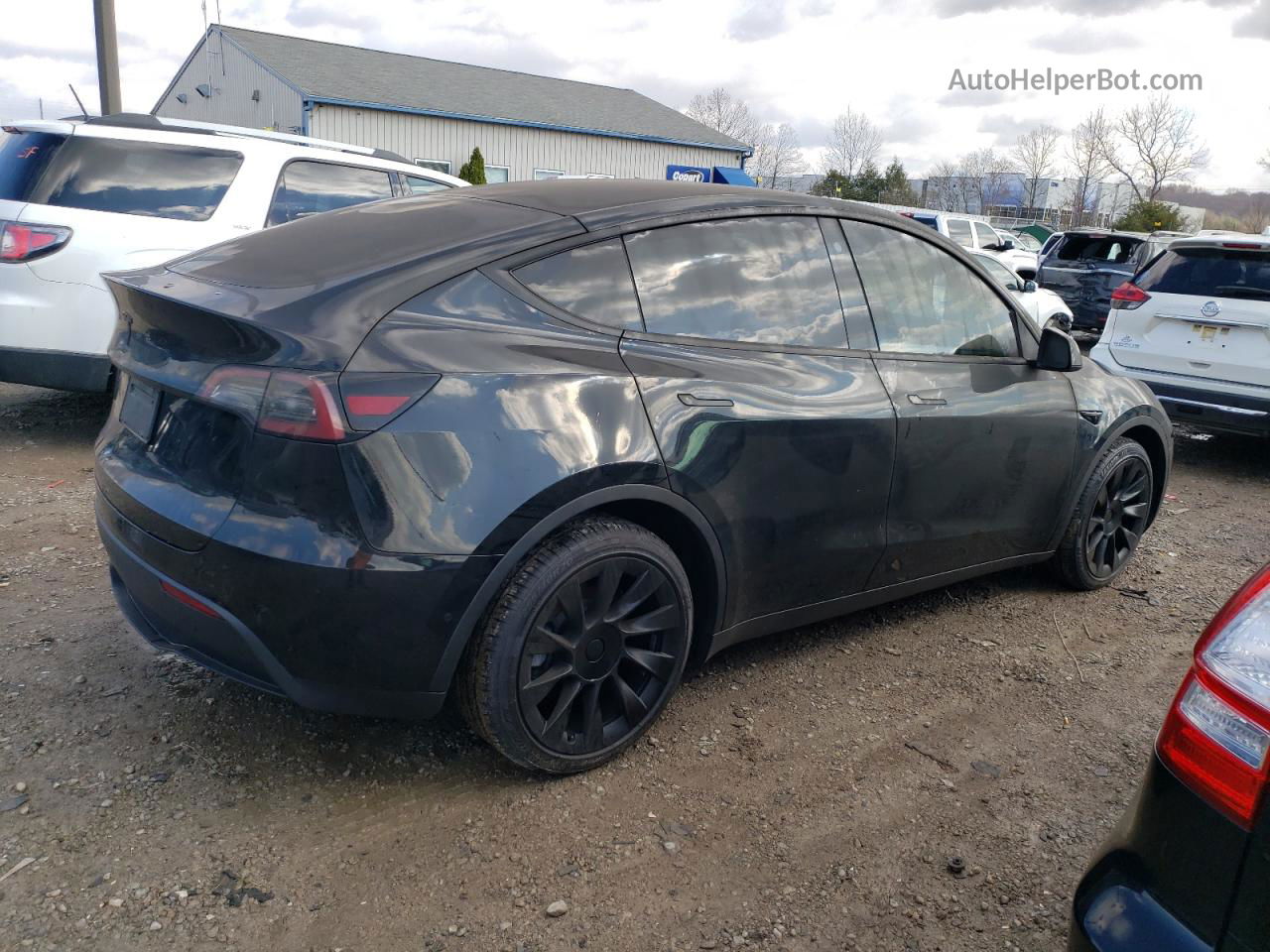 2021 Tesla Model Y  Black vin: 5YJYGDEE1MF265009