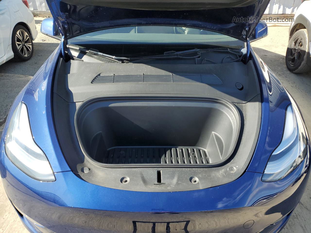 2021 Tesla Model Y  Blue vin: 5YJYGDEE1MF265205