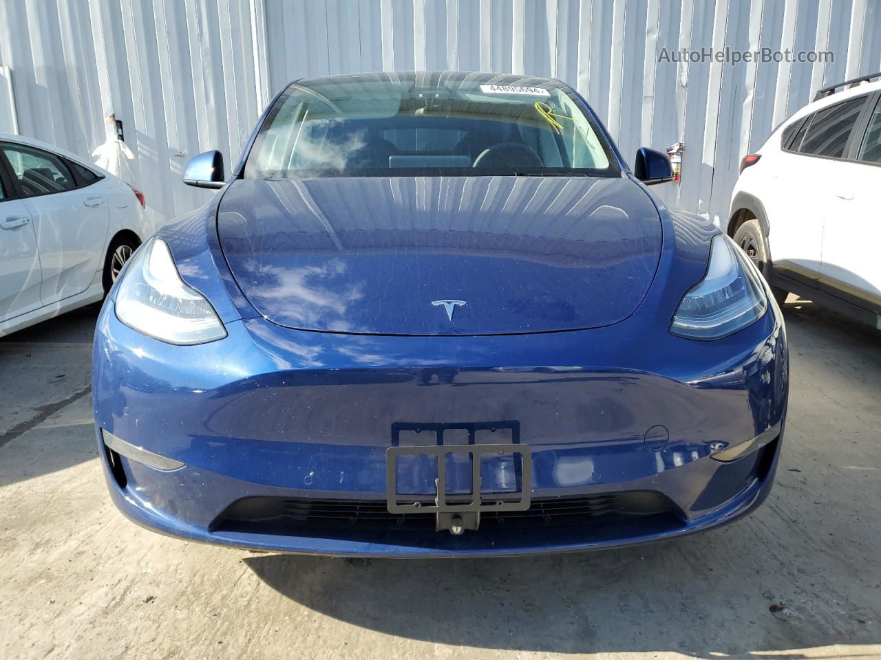 2021 Tesla Model Y  Blue vin: 5YJYGDEE1MF265205