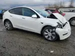 2021 Tesla Model Y  White vin: 5YJYGDEE1MF298804