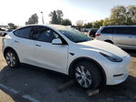 2020 Tesla Model Y  White vin: 5YJYGDEE2LF010805