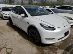 2021 Tesla Model Y  White vin: 5YJYGDEE2MF060606