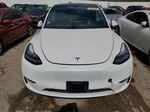 2021 Tesla Model Y  White vin: 5YJYGDEE2MF060606