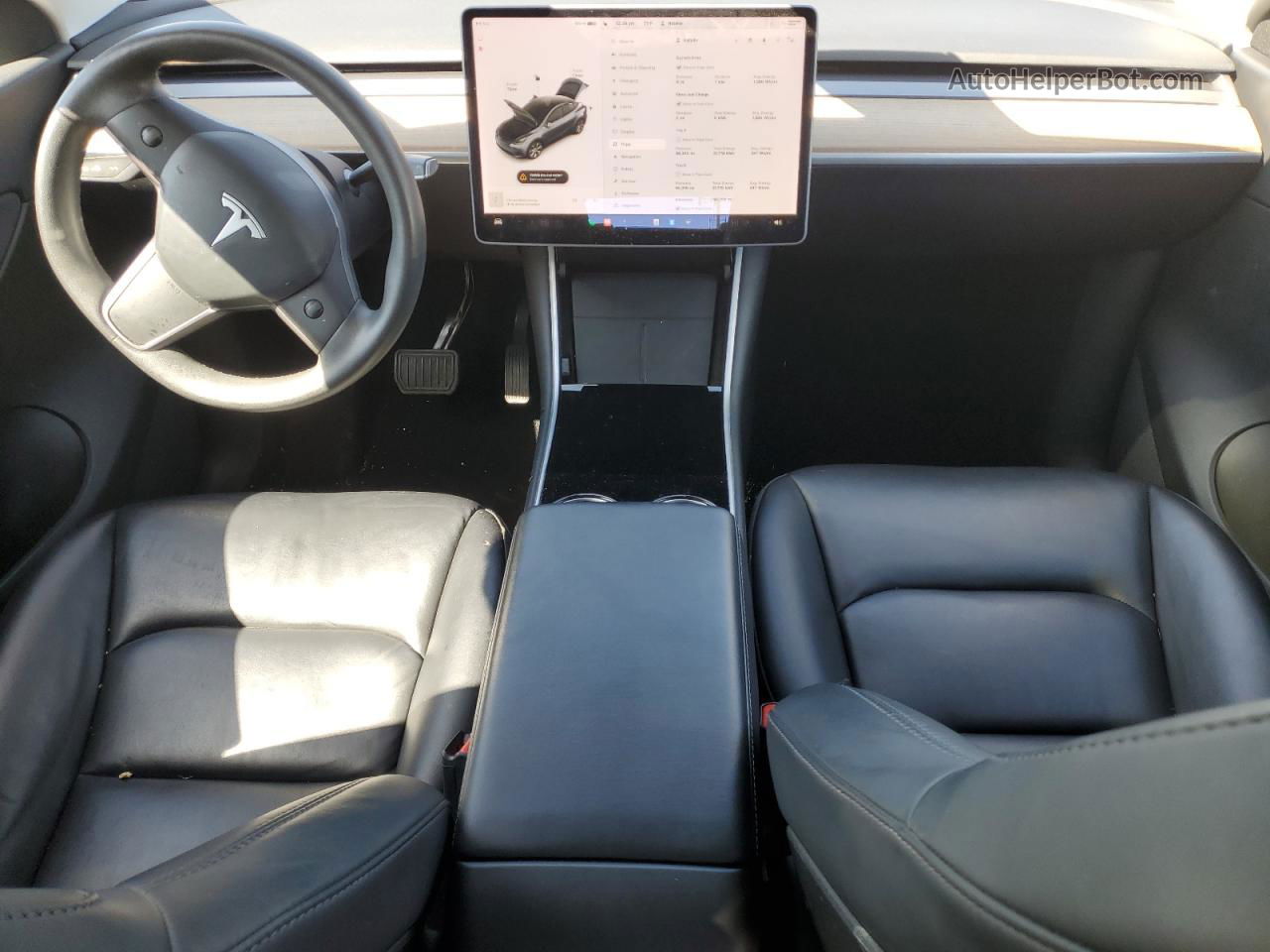 2020 Tesla Model Y  Gray vin: 5YJYGDEE3LF054165