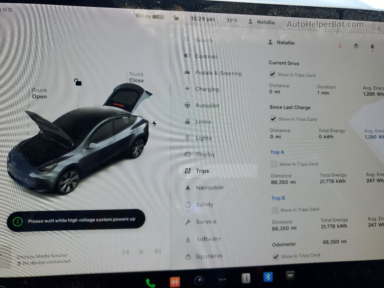 2020 Tesla Model Y  Gray vin: 5YJYGDEE3LF054165