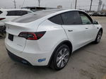 2021 Tesla Model Y  White vin: 5YJYGDEE3MF090228