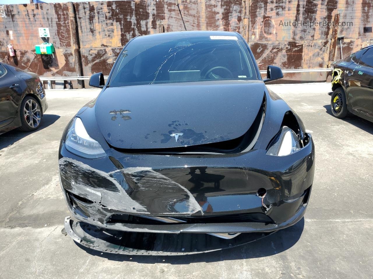 2021 Tesla Model Y  Black vin: 5YJYGDEE3MF095378