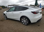 2021 Tesla Model Y  White vin: 5YJYGDEE3MF098703