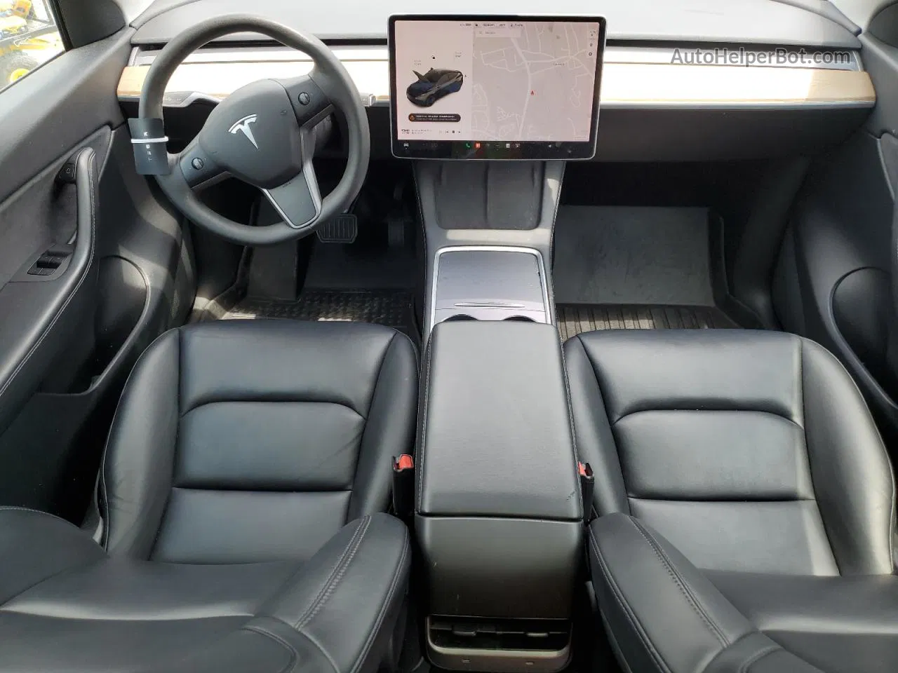 2021 Tesla Model Y  Black vin: 5YJYGDEE3MF131666