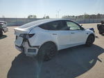 2021 Tesla Model Y  White vin: 5YJYGDEE4MF068397