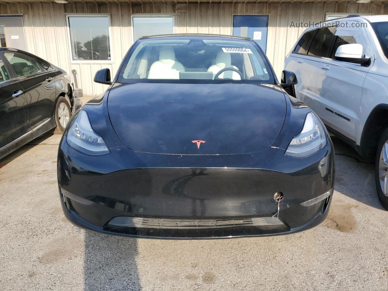 2021 Tesla Model Y  Black vin: 5YJYGDEE4MF115752