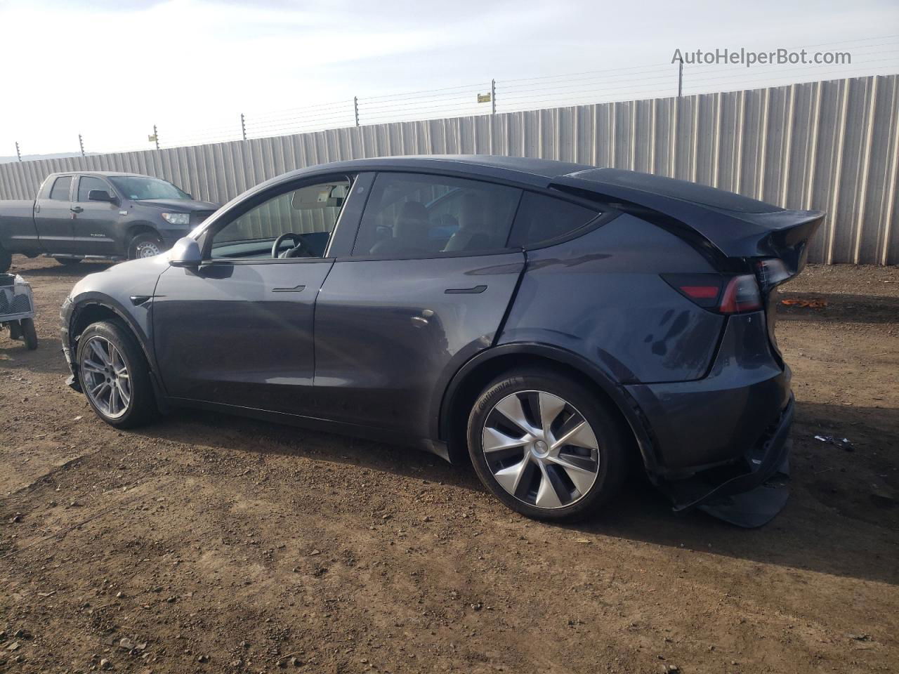 2021 Tesla Model Y  Charcoal vin: 5YJYGDEE4MF269829