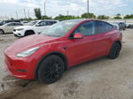 2021 Tesla Model Y  Red vin: 5YJYGDEE4MF280524