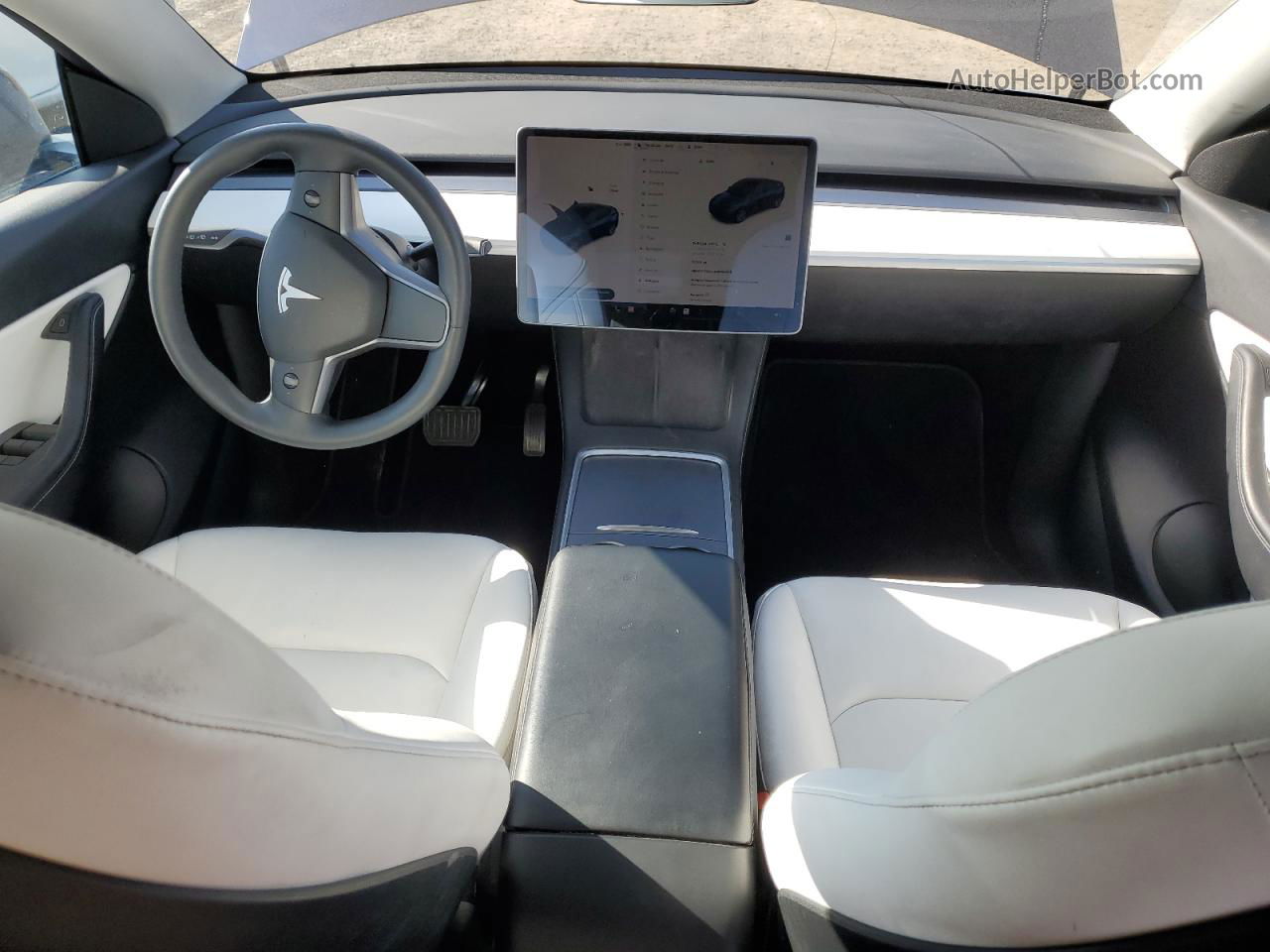 2021 Tesla Model Y  Blue vin: 5YJYGDEE4MF294956