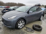 2021 Tesla Model Y  Gray vin: 5YJYGDEE5MF106638