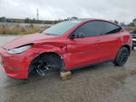 2021 Tesla Model Y  Red vin: 5YJYGDEE5MF184403