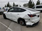 2020 Tesla Model Y  White vin: 5YJYGDEE6LF059716