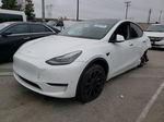 2020 Tesla Model Y  White vin: 5YJYGDEE6LF059716