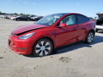 2021 Tesla Model Y  Red vin: 5YJYGDEE6MF151782