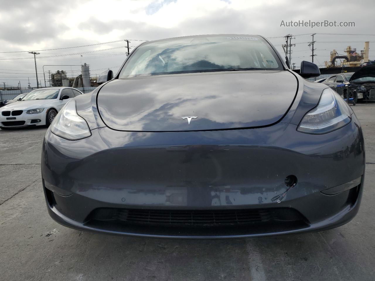 2021 Tesla Model Y  Gray vin: 5YJYGDEE6MF246875