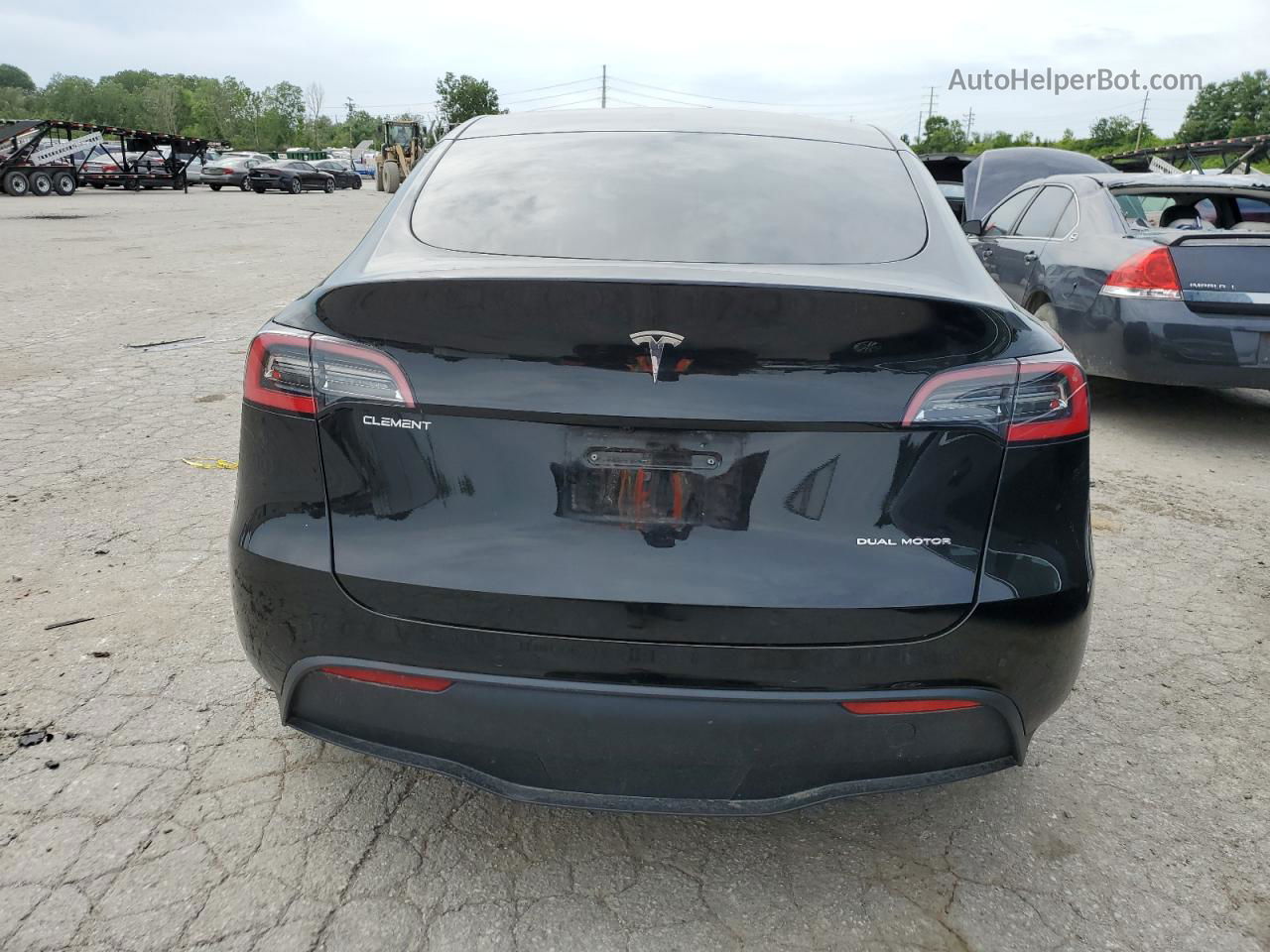 2021 Tesla Model Y  Black vin: 5YJYGDEE7MF108407