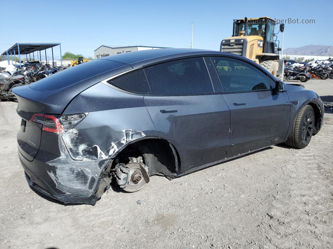 2021 Tesla Model Y  Charcoal vin: 5YJYGDEE7MF119973