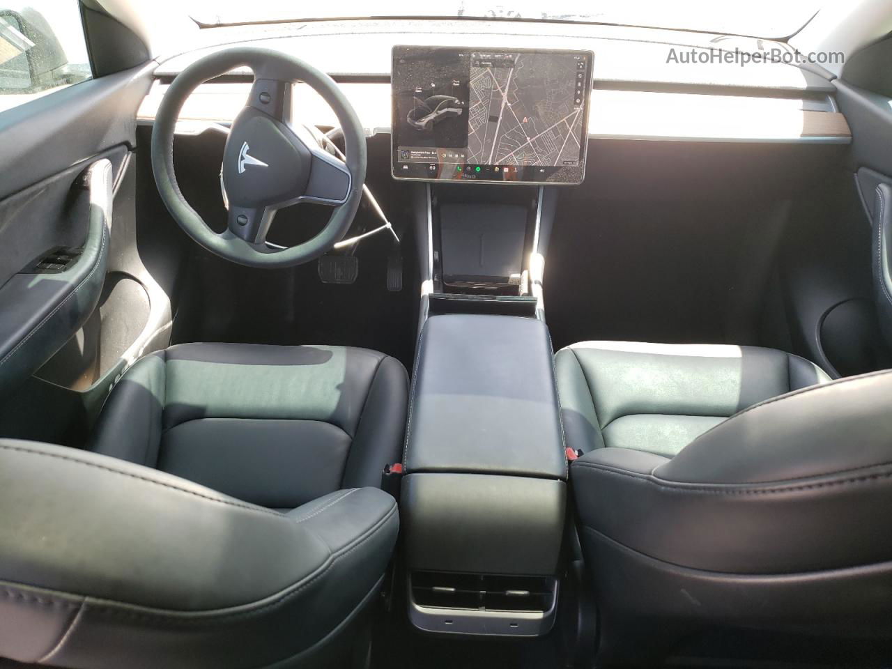 2021 Tesla Model Y  Charcoal vin: 5YJYGDEE7MF119973