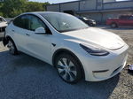 2021 Tesla Model Y  White vin: 5YJYGDEE7MF256279