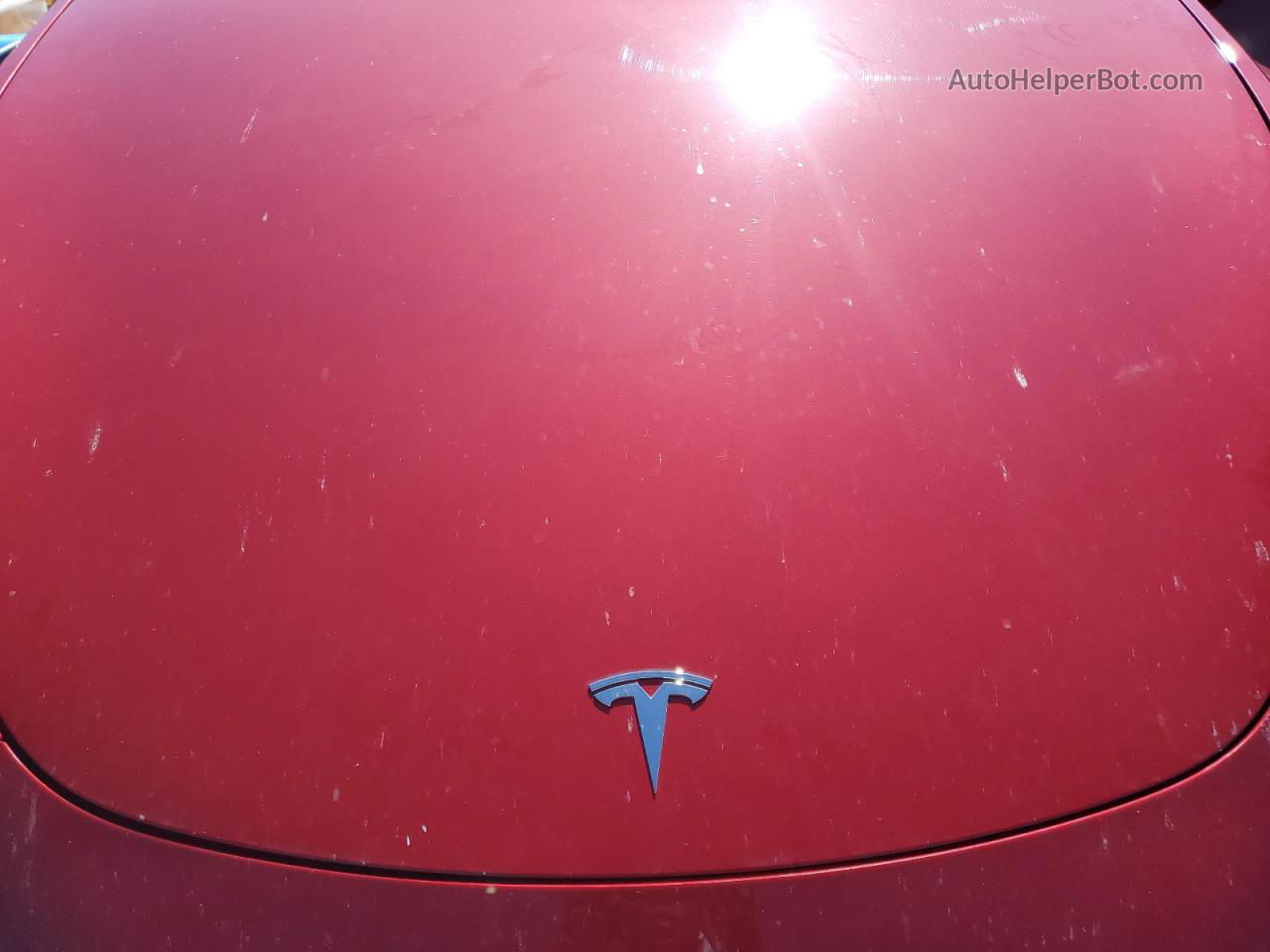 2021 Tesla Model Y  Red vin: 5YJYGDEE7MF301995