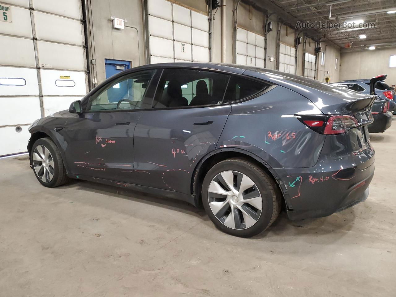 2020 Tesla Model Y Black vin: 5YJYGDEE8LF024594