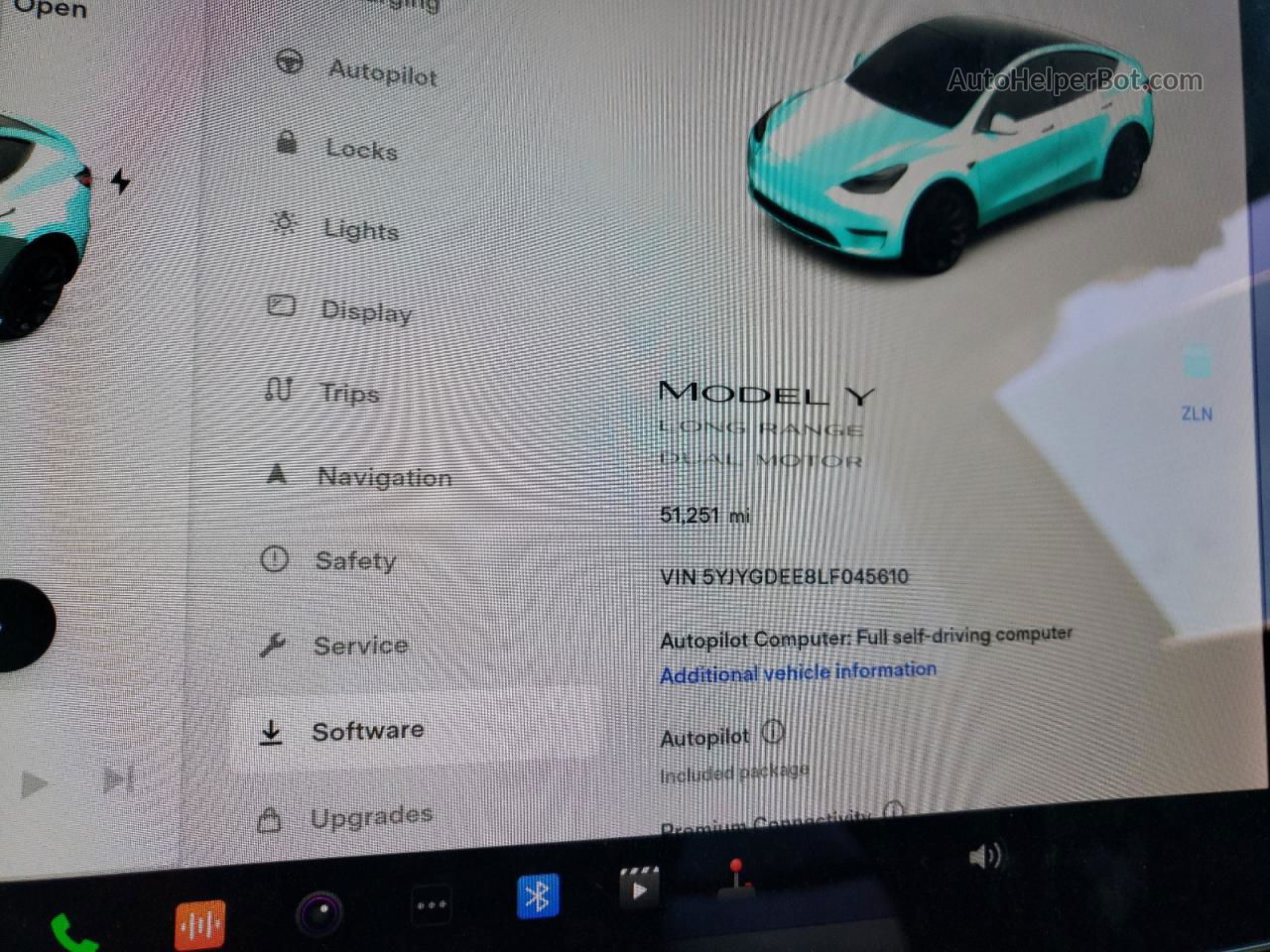 2020 Tesla Model Y  Black vin: 5YJYGDEE8LF045610