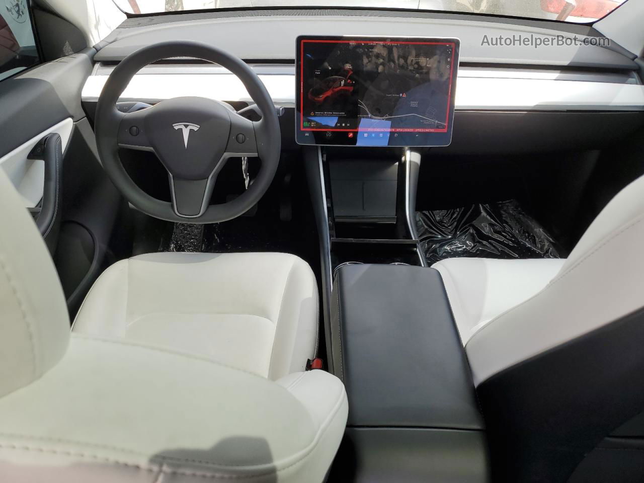 2020 Tesla Model Y  Red vin: 5YJYGDEE9LF058978