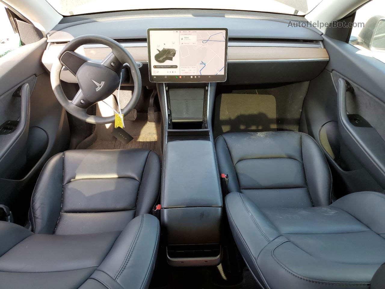 2021 Tesla Model Y  Black vin: 5YJYGDEE9MF087091