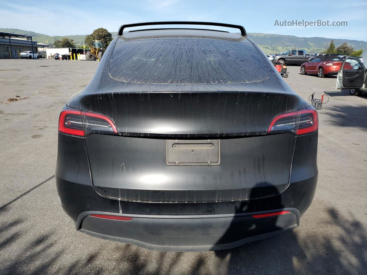 2021 Tesla Model Y  Black vin: 5YJYGDEE9MF087091