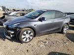 2021 Tesla Model Y  Gray vin: 5YJYGDEE9MF100003