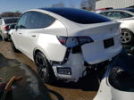 2021 Tesla Model Y  White vin: 5YJYGDEE9MF231707