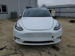 2021 Tesla Model Y  White vin: 5YJYGDEE9MF285850