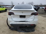 2021 Tesla Model Y  White vin: 5YJYGDEE9MF285850