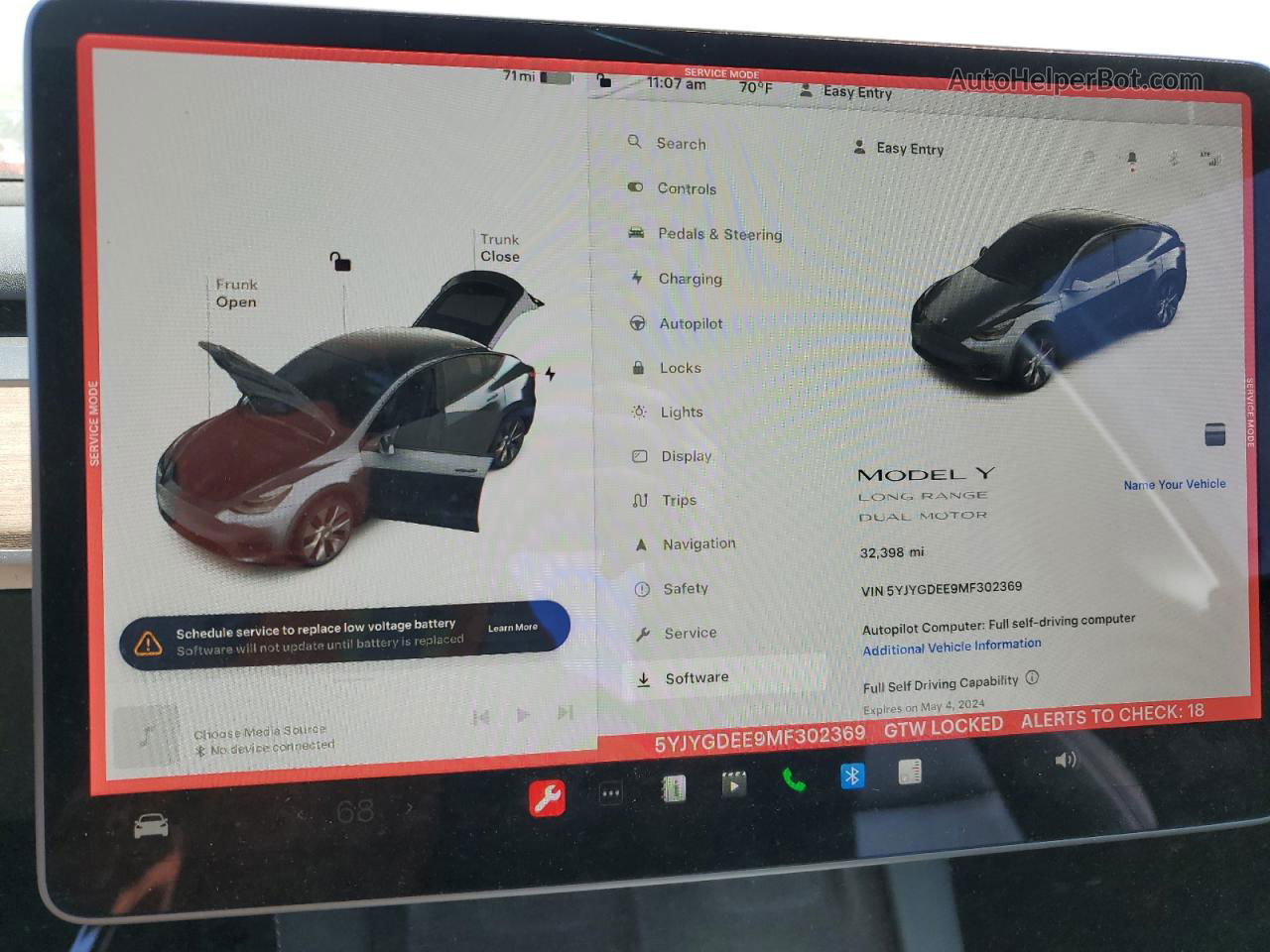 2021 Tesla Model Y  Gray vin: 5YJYGDEE9MF302369