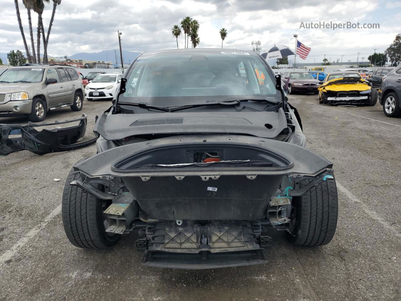 2020 Tesla Model Y  Black vin: 5YJYGDEEXLF047472