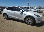 2021 Tesla Model Y  White vin: 5YJYGDEEXMF118977