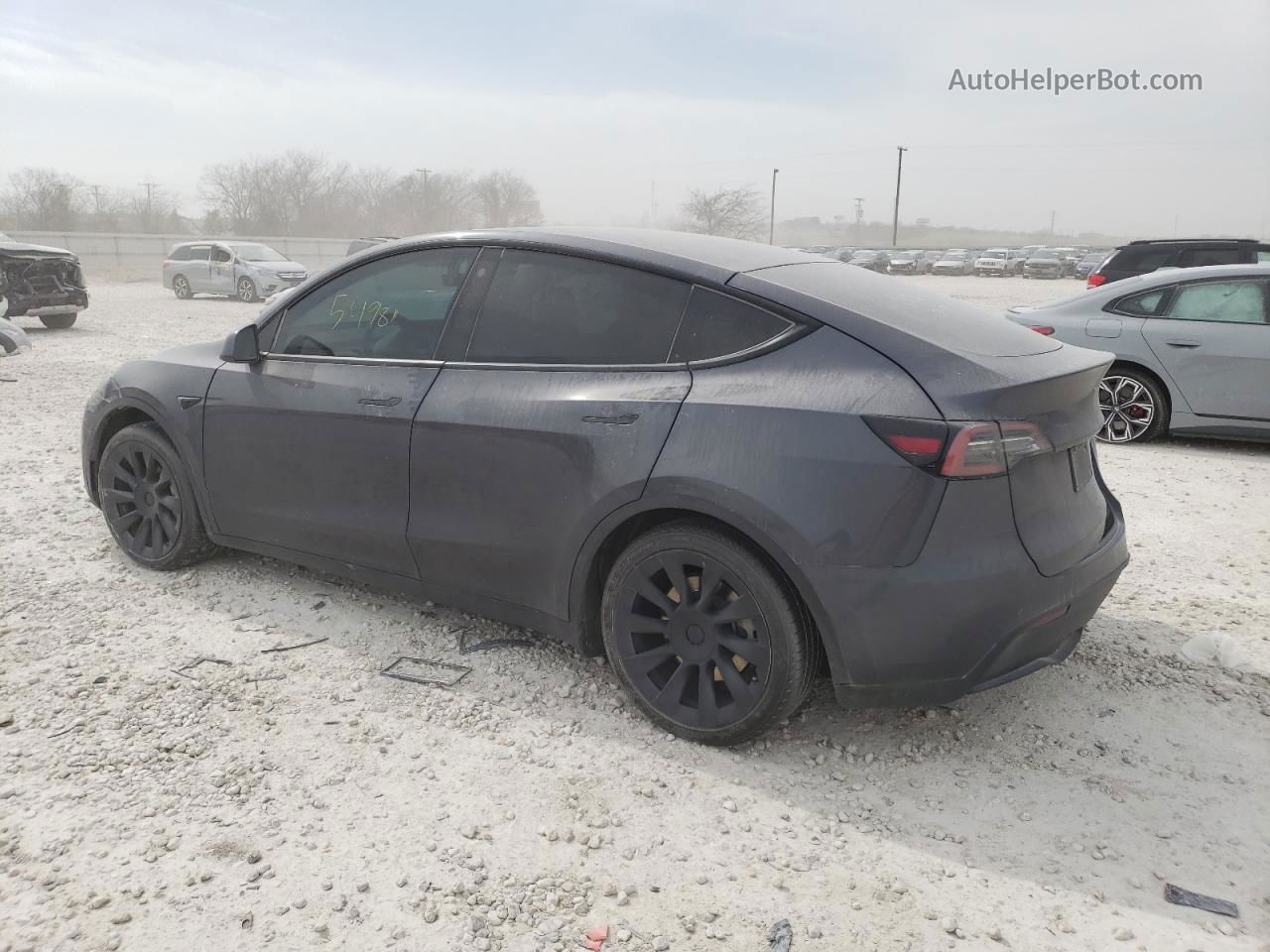 2021 Tesla Model Y  Gray vin: 5YJYGDEEXMF173669