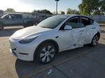 2021 Tesla Model Y  White vin: 5YJYGDEEXMF180430