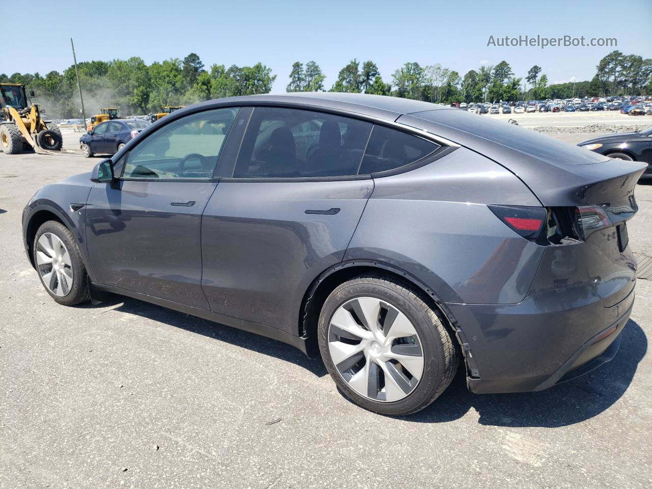 2021 Tesla Model Y  Charcoal vin: 5YJYGDEEXMF242201