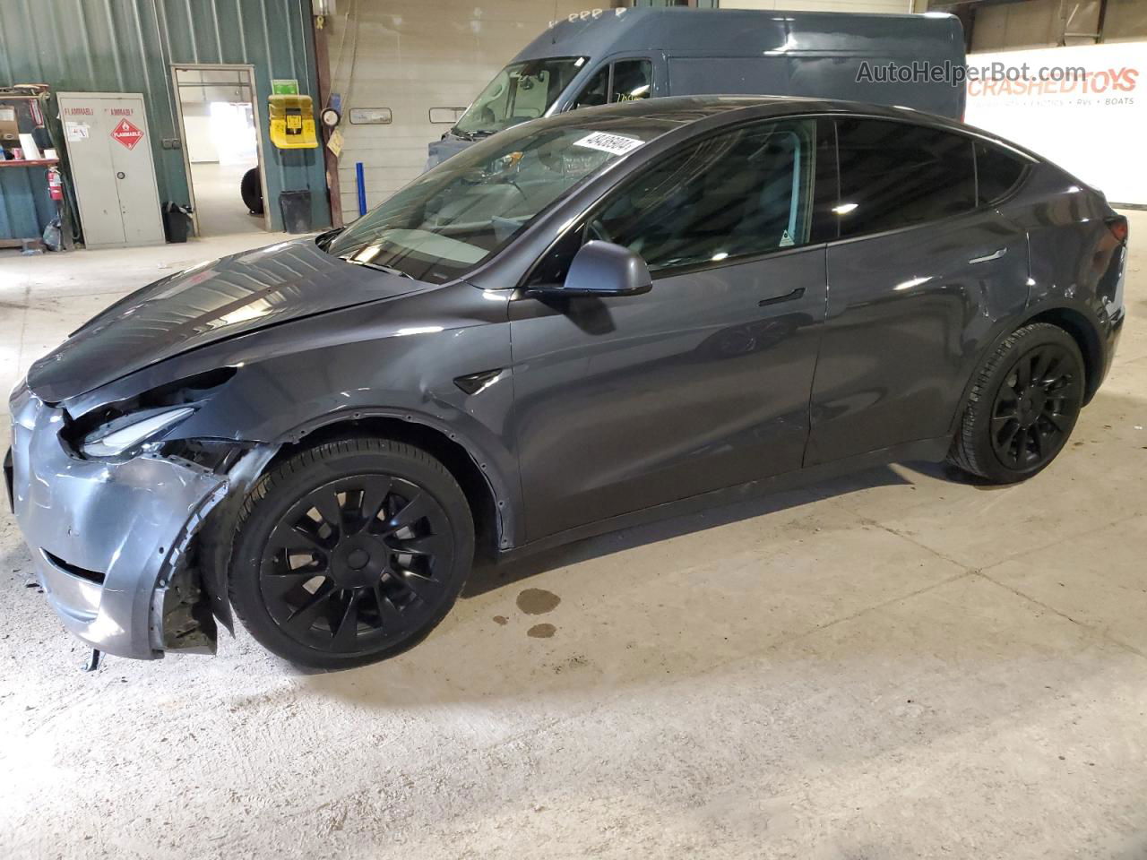 2020 Tesla Model Y  Charcoal vin: 5YJYGDEF0LF000637