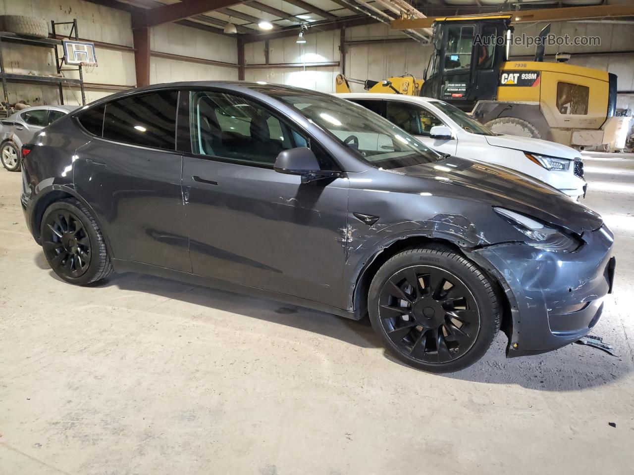 2020 Tesla Model Y  Charcoal vin: 5YJYGDEF0LF000637