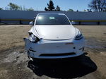 2020 Tesla Model Y  White vin: 5YJYGDEF0LF004221