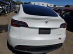 2020 Tesla Model Y  White vin: 5YJYGDEF0LF004221