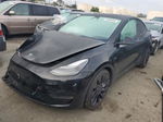 2021 Tesla Model Y  Black vin: 5YJYGDEF0MF157618