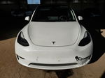 2021 Tesla Model Y  White vin: 5YJYGDEF1MF216031